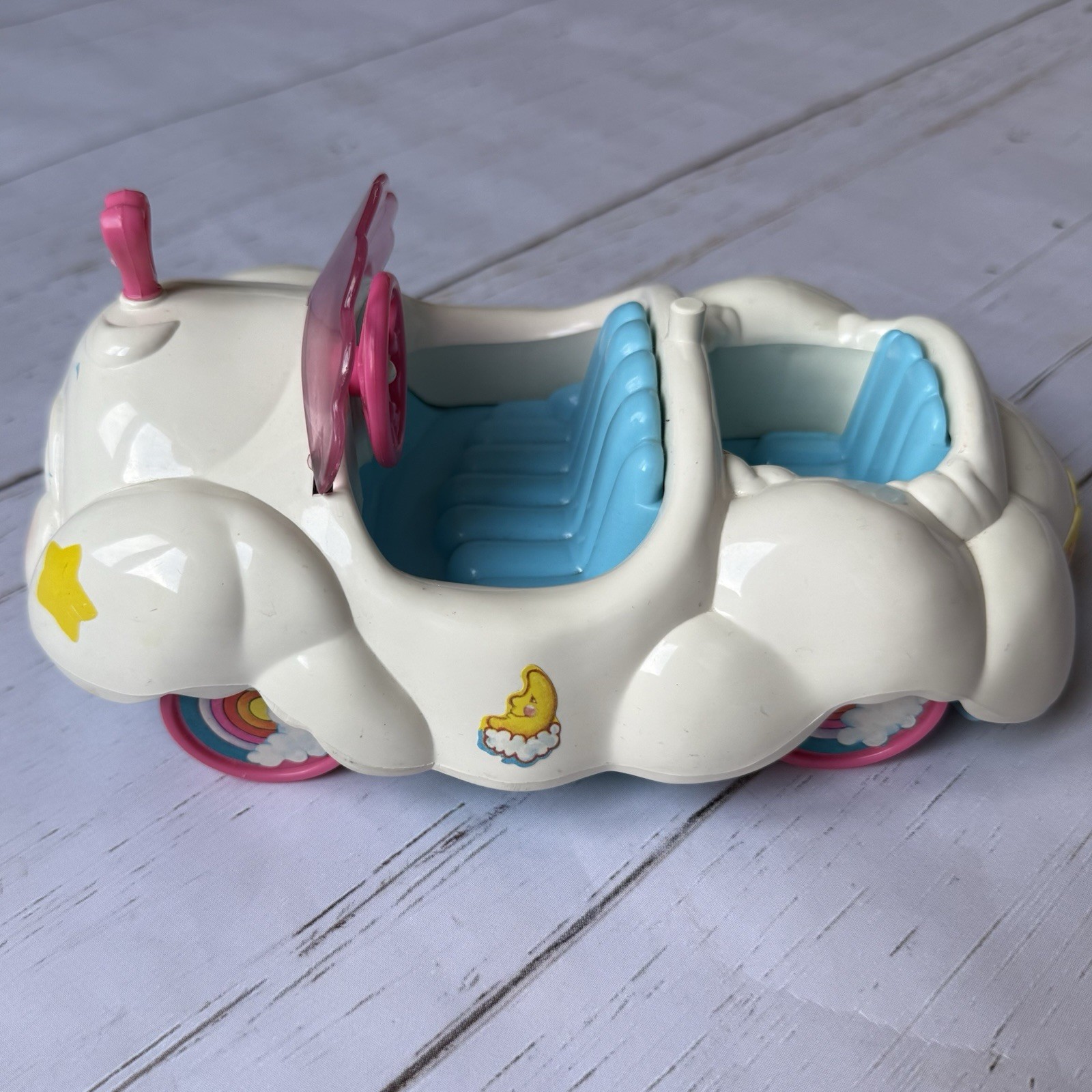 Kenner Care Bears 1983 Vintage Cloud Mobile Car Toy American Greetings