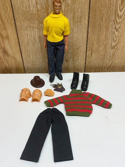 1989 Matchbox MAXX FX Freddy Krueger Nightmare on Elm Street 9&Prime; Figure Doll Only