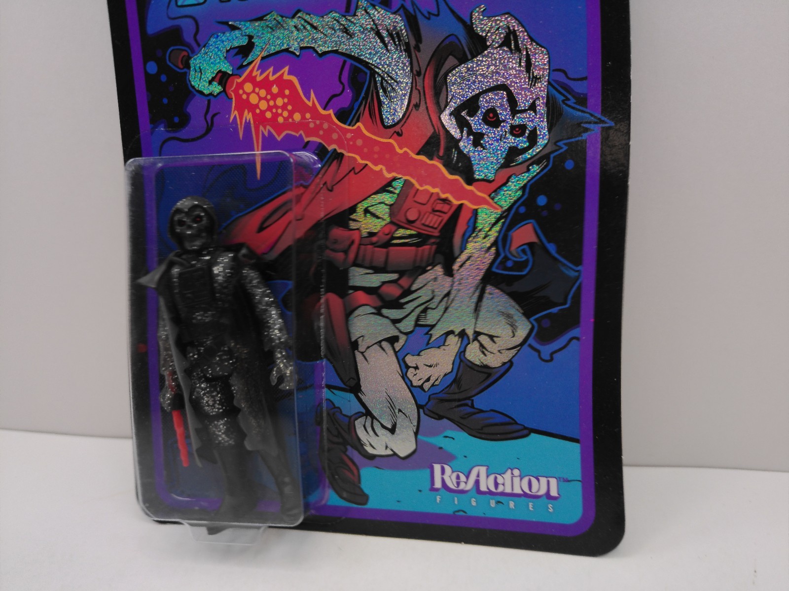SUPER7 PHANTOM STARKILLER NYCC 2020 GLITTER FIGURE REACTION NEW MOC