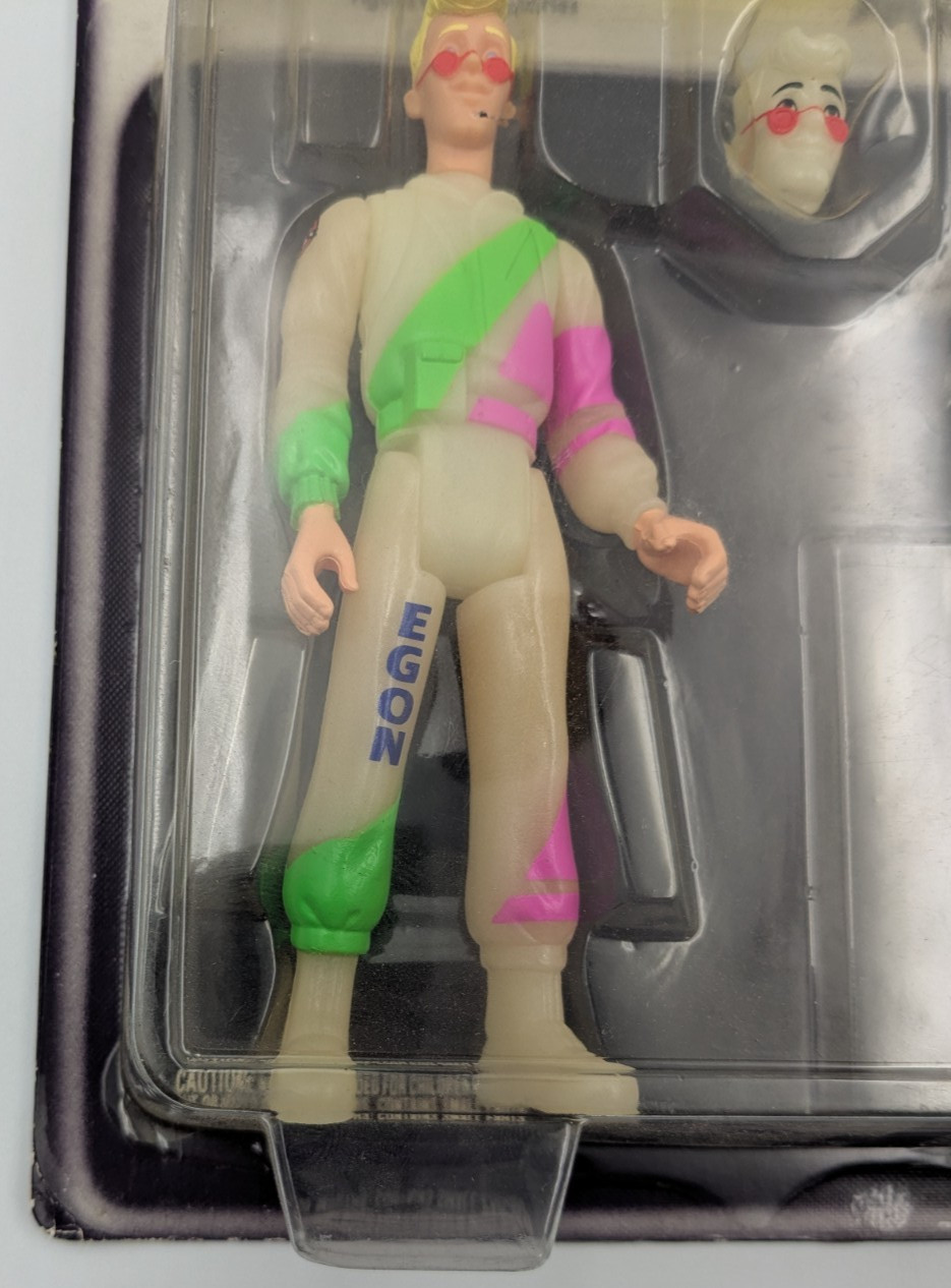 Vintage Kenner The Real Ghostbusters Ecto-Glow Egon Spengler Jail Jaw Ghost MOC