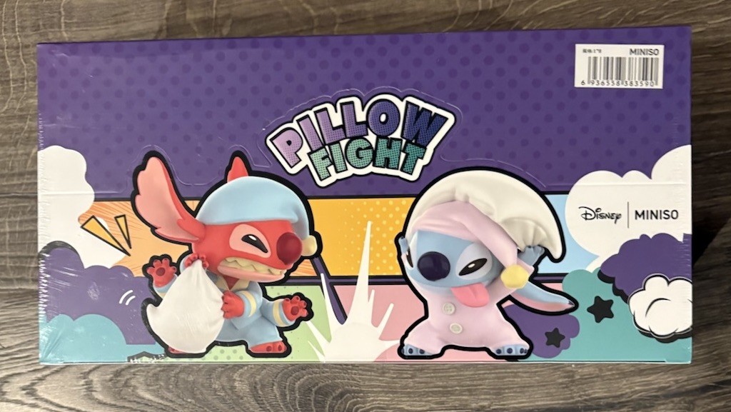 Disney LILO And Stitch Pillow Fight Full Sealed Case Blind Boxes