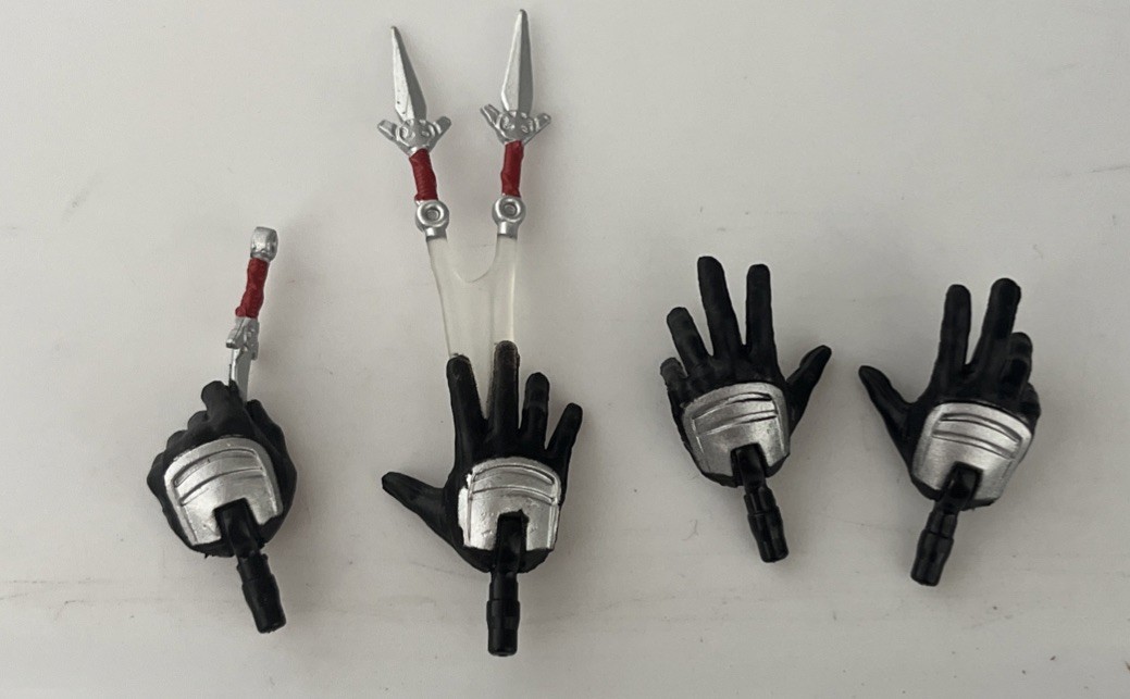 Death Dealer Marvel Legends Hands (x4) Only Fodder 6” Scale Shang Chi