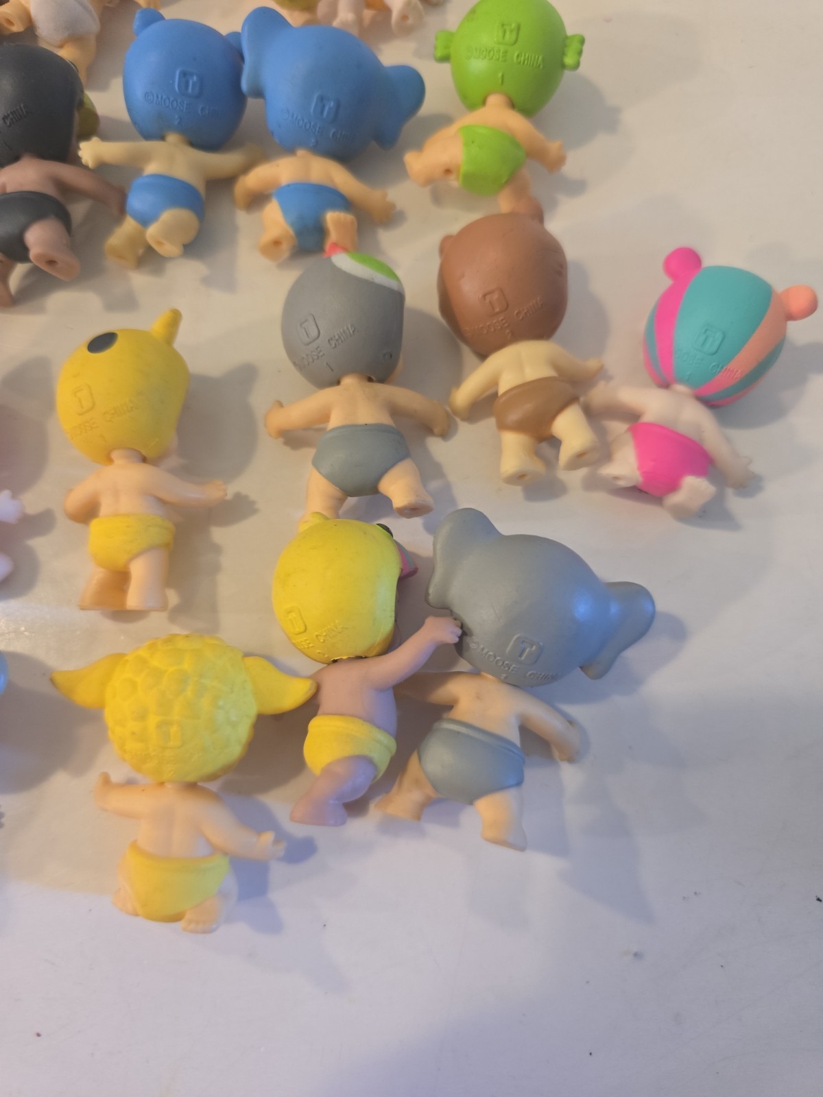 TWOZIES LOT of 42 Babies Moose Dolls Minis Miniature Figures Animals Season 1&2