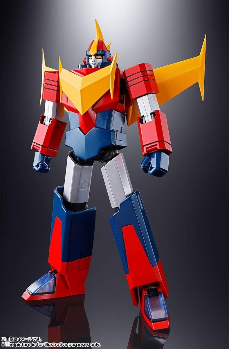 TAMASHII NATIONS Chogokin Invincible Superhuman Zambot 3 GX-81 Zambo Ace 180mm