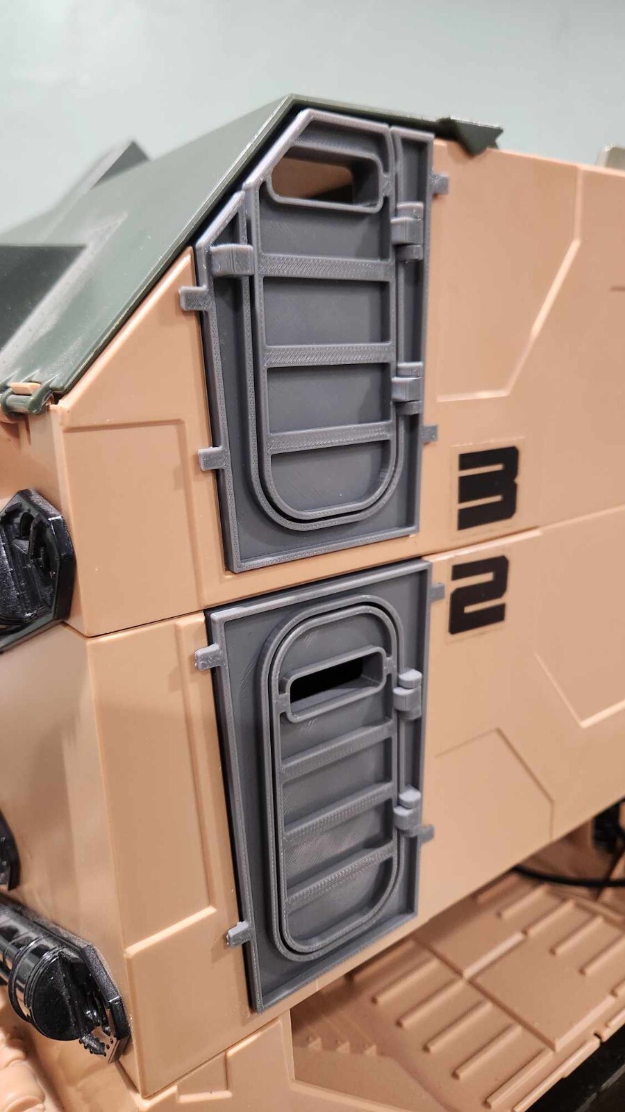 GI Joe Mobile Command Center Doors