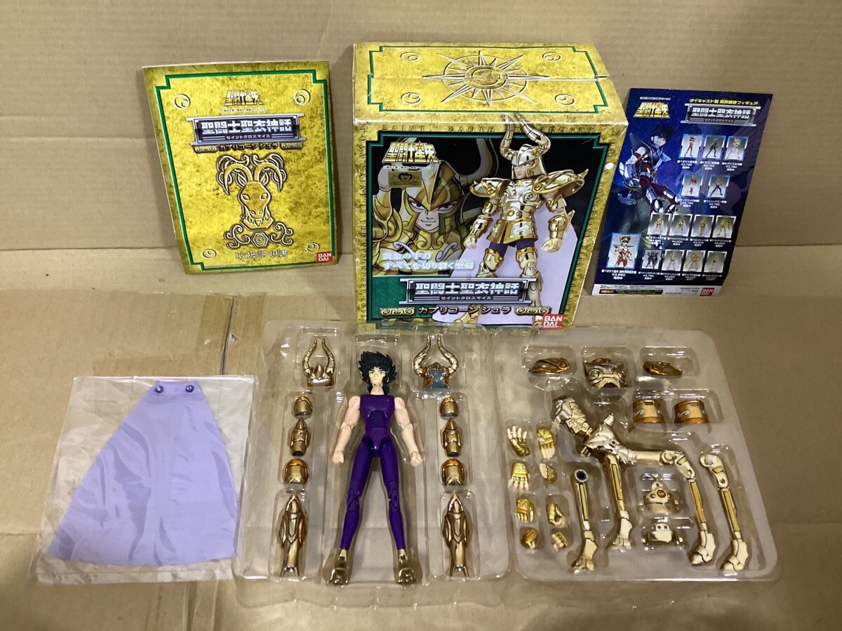 Saint Seiya Myth Cloth Gold Saint Capricorn Shura Action Figure BANDAI