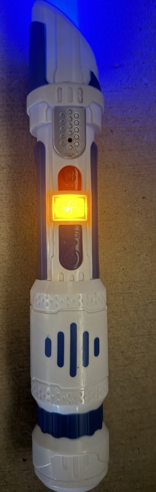 Star Wars Lightsaber Blade Builders Blast-Tech blue Light & Sounds