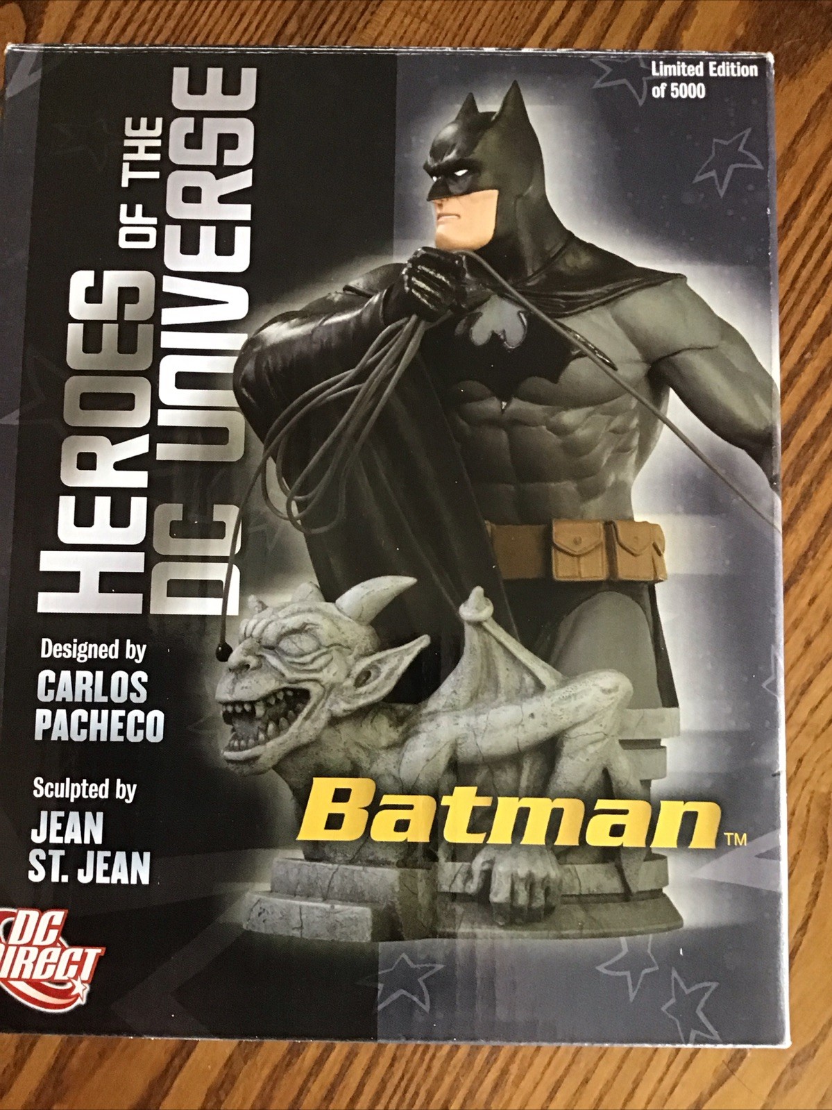 BATMAN The DARK KNIGHT DC UNIVERSE HEROES BUST DC LIMITED Rare From 2008!