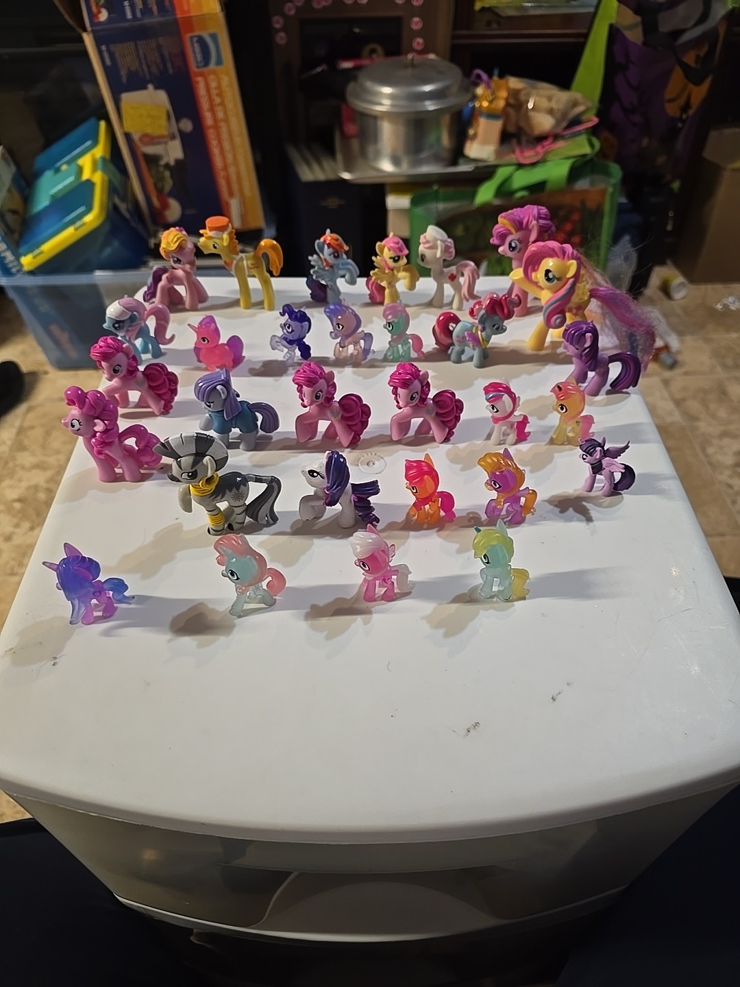 My Little Pony Figurine/Toys Lot Of 30 Used Good Condition VTG To Modern Dates