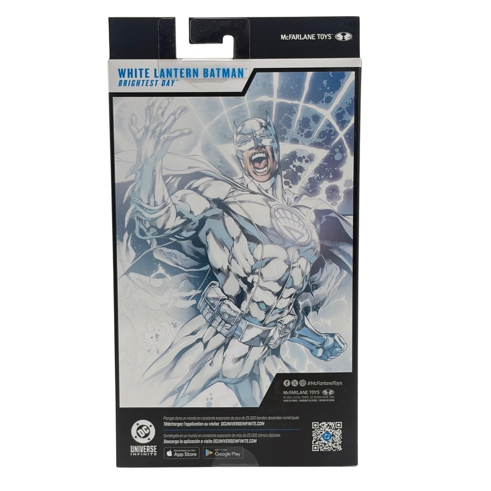McFarlane DC Multiverse White Lantern Batman Figure Brightest Day In Hand!