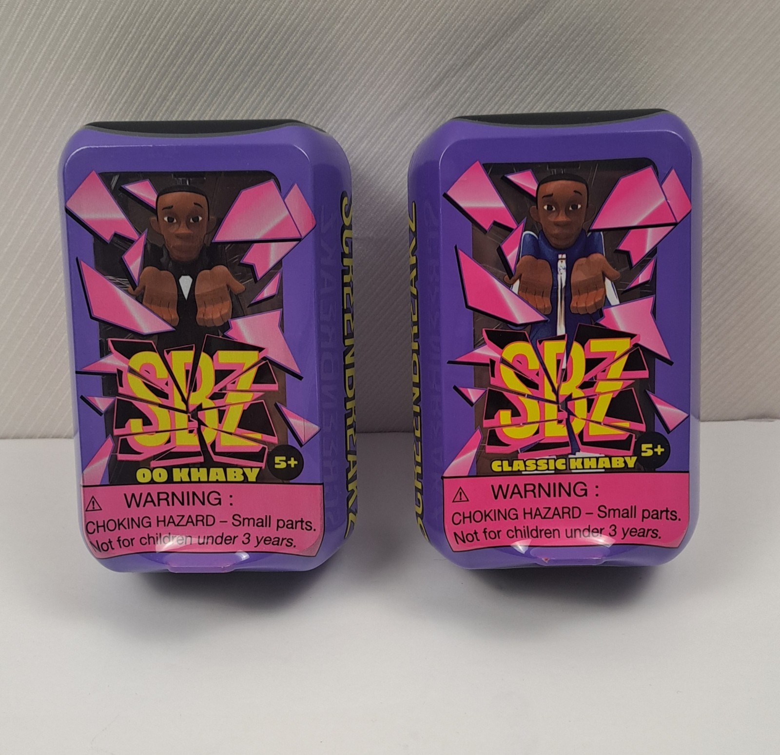 2 SBZ Screen Breakz Kids Toy Figure Craftee Sealed NEW