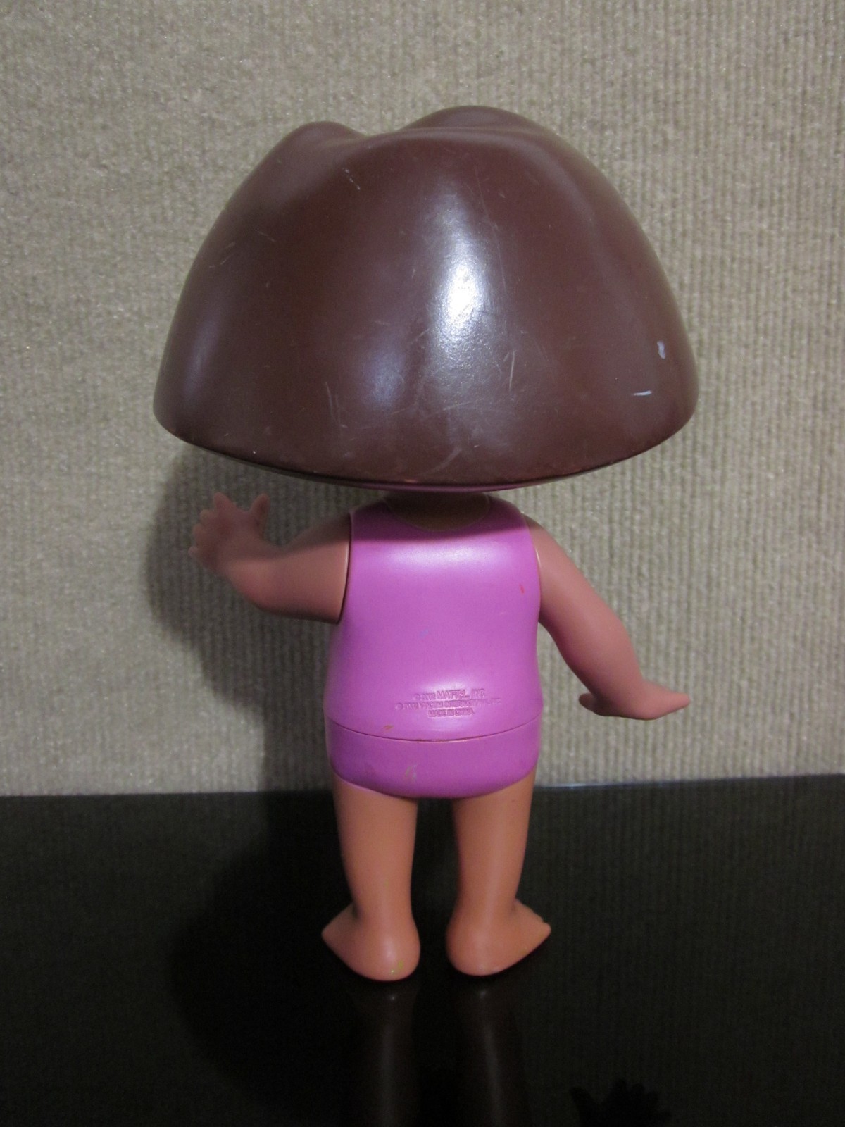 2002 Mattel Dora The Explorer Bath Time Splash Around Doll Hard Plastic 7.5&Prime;