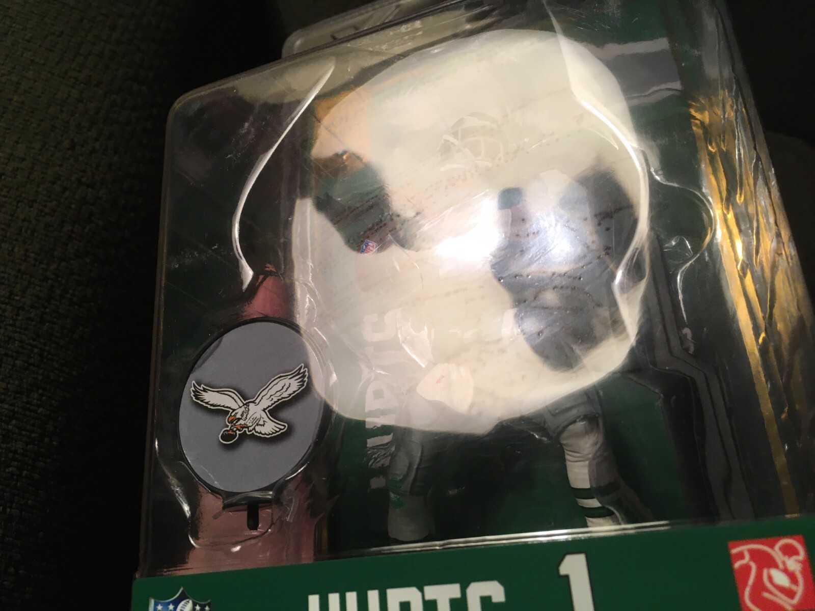 MINT McFarlane *gold* exclusive NFL Jalen Hurts eagles kelly green action figure