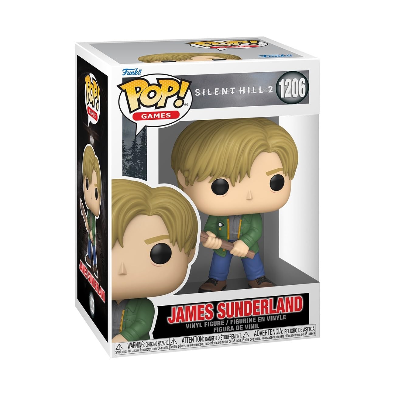 Funko Pop! Games: Silent Hill – James Sunderland – Collectable Vinyl Figure – Gi