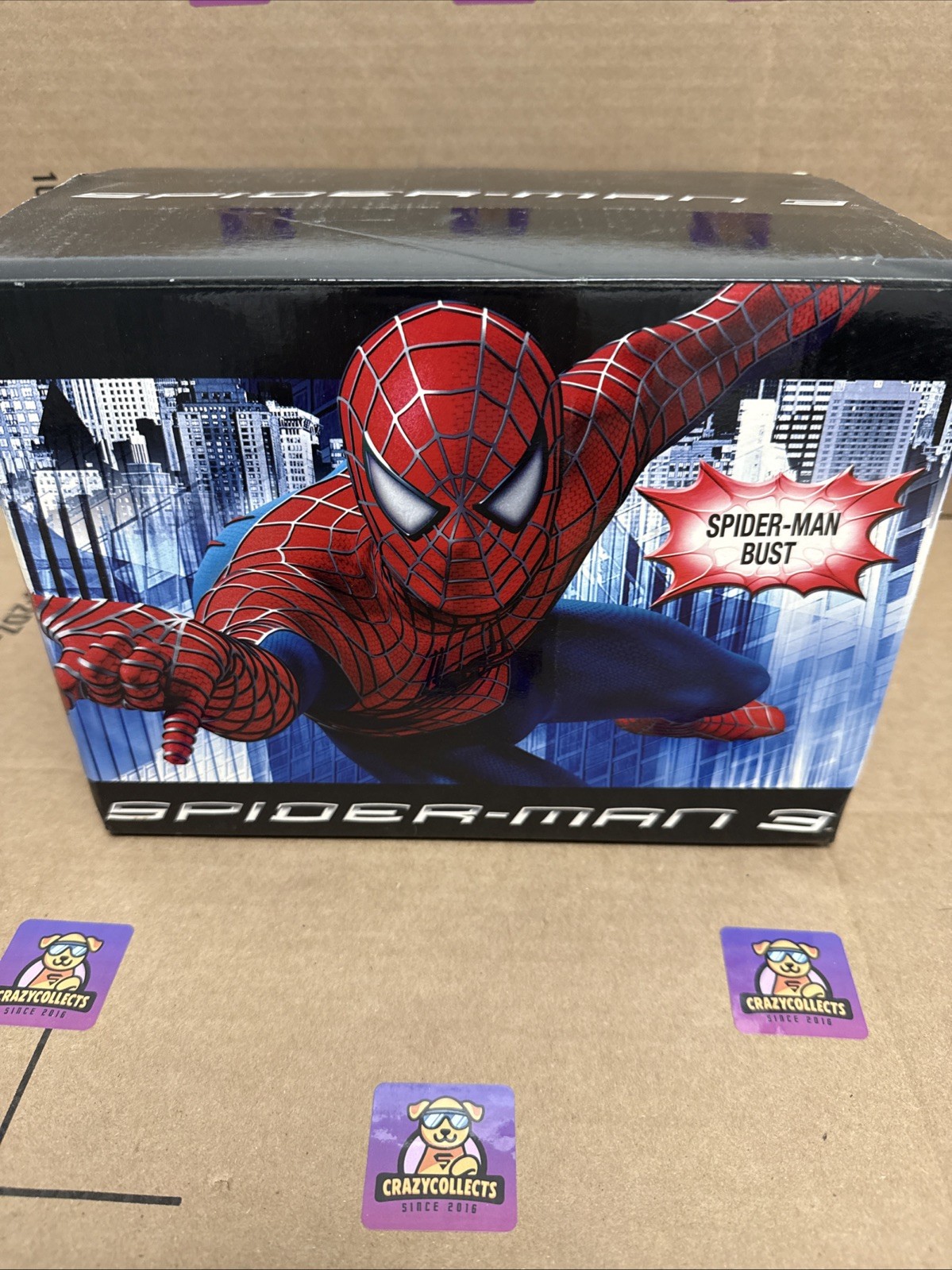 Spider Man 3 Bust Limited #2078/5000 Diamond Select Toys Complete Like a new