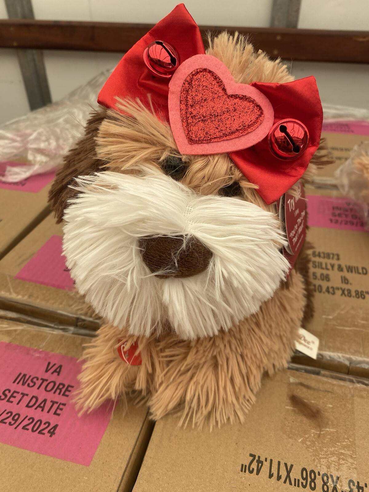 Dan Dee Valentine Day 7.5&Prime; Animated Silly Wild Puppy You&rsquo;re The One That I Want