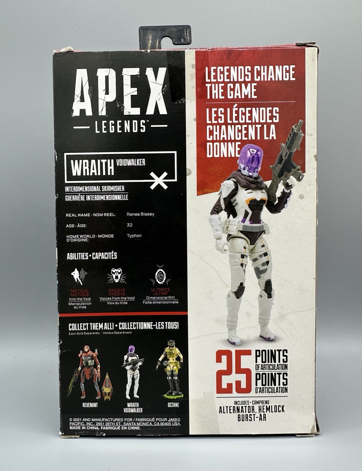 Jacks Pacific Apex Legends Wraith Voidwalker #05 (2021) Action Figure