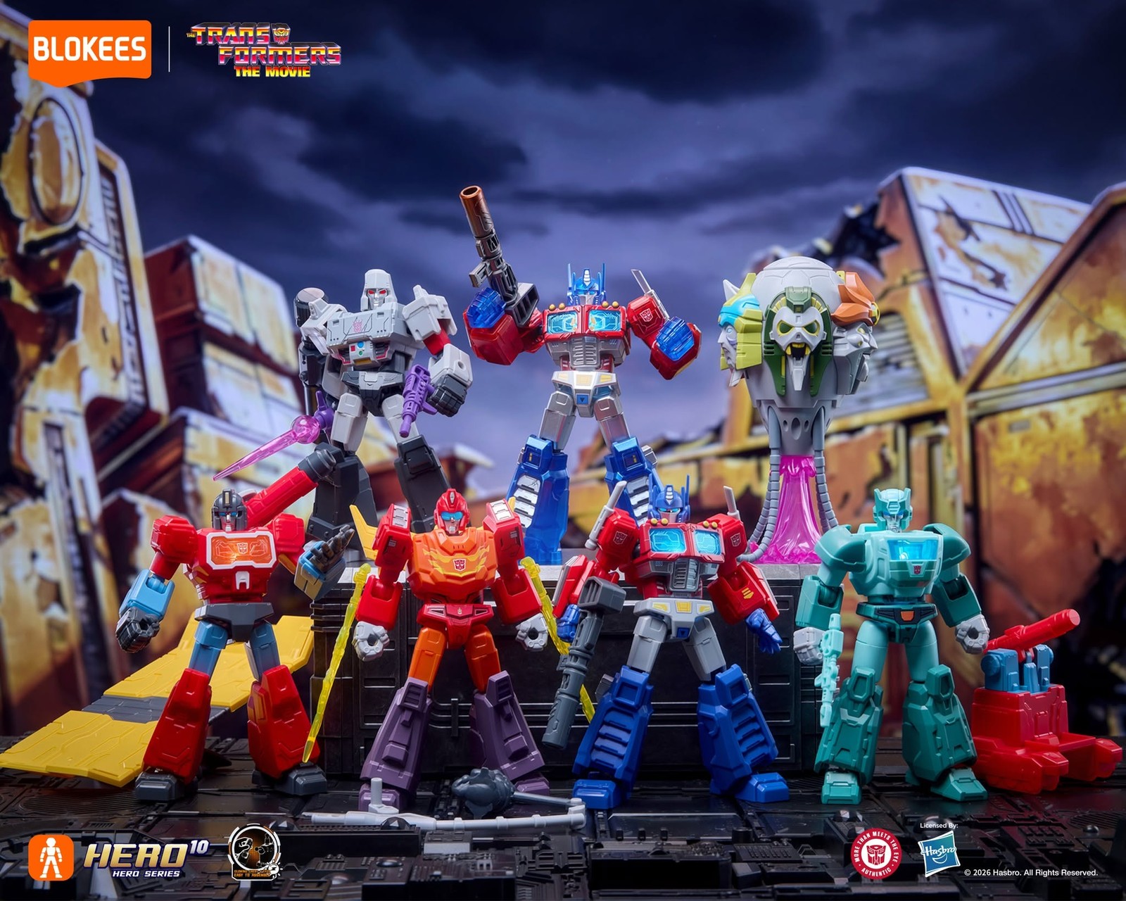 Blokees Transformers Shining Version 05 Eternal Rivalry Random 1PCS Unopened