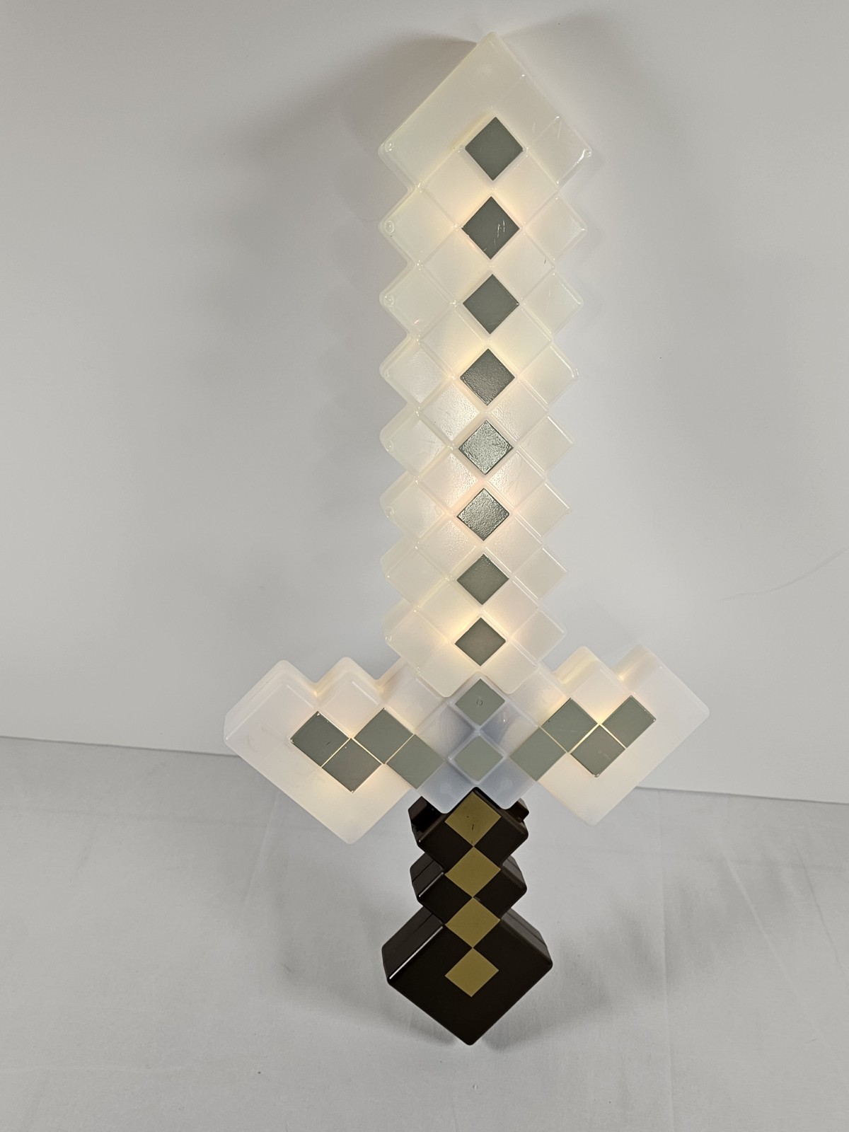 Minecraft GameLight Up Sword Mattel Role Play Toy LED Lights Working No Sound