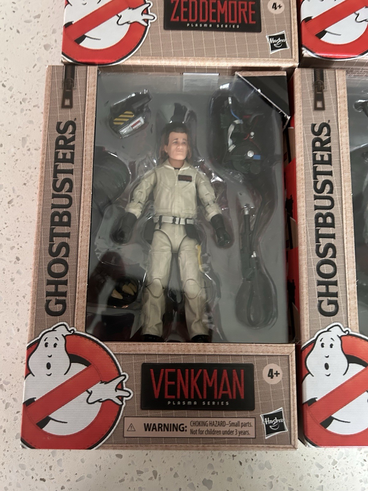 Hasbro Ghostbusters Plasma Series Peter Egon Ray Winston Gozer Barrett Figures