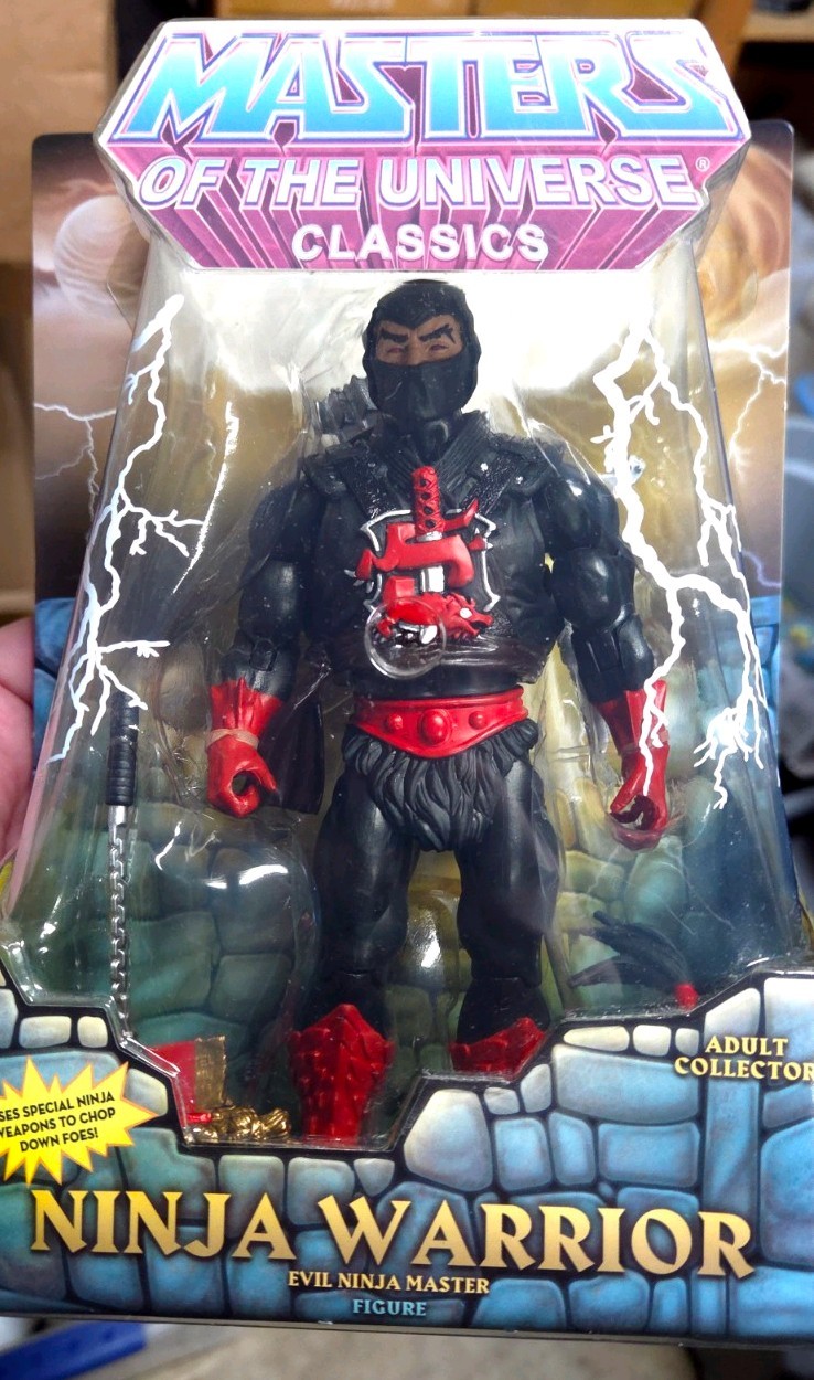 Masters of the Universe Classics Ninja Warrior figure MOTUC