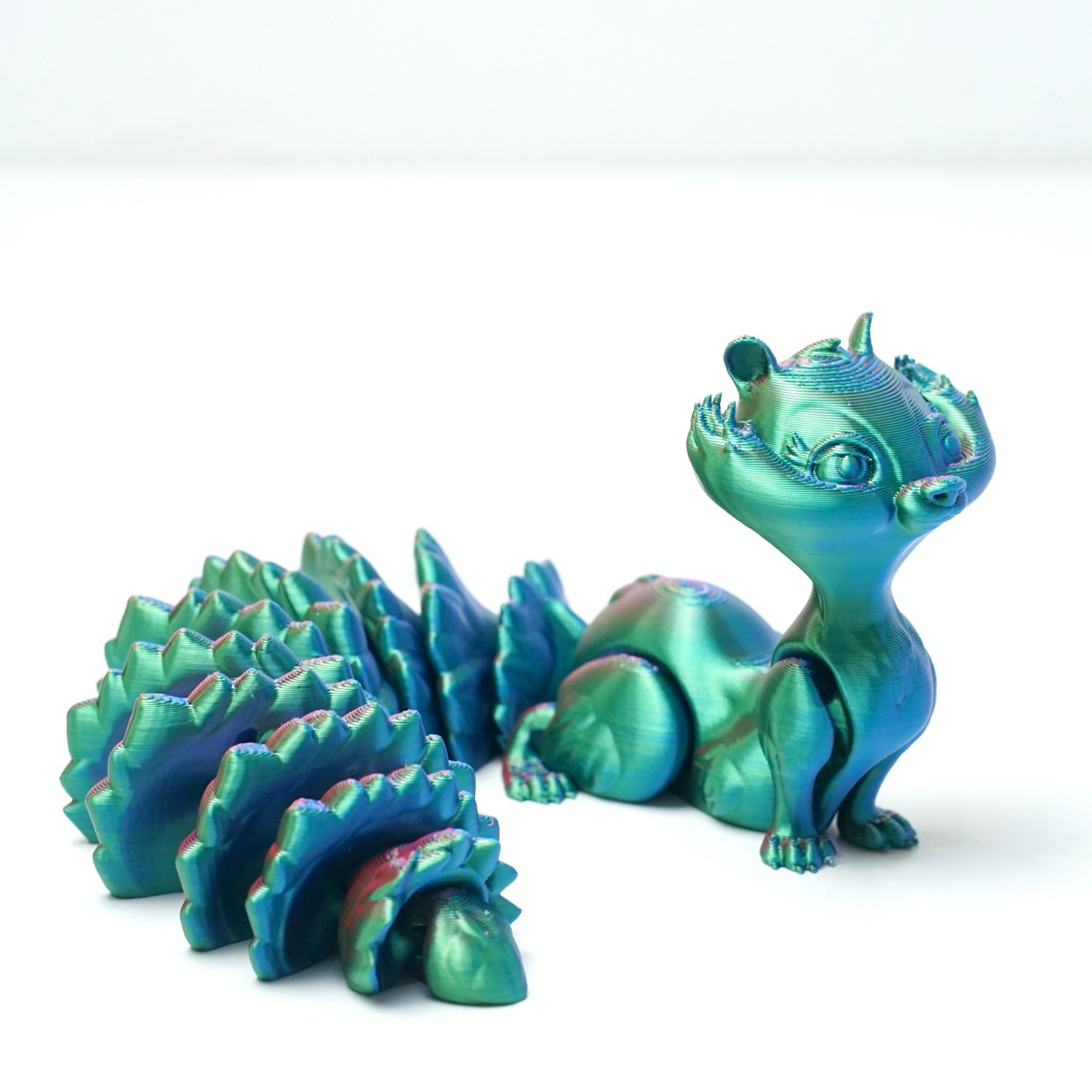 3D Printed Squirrel Model,Articulated Animals figure,Fidget Toys Home Decor
