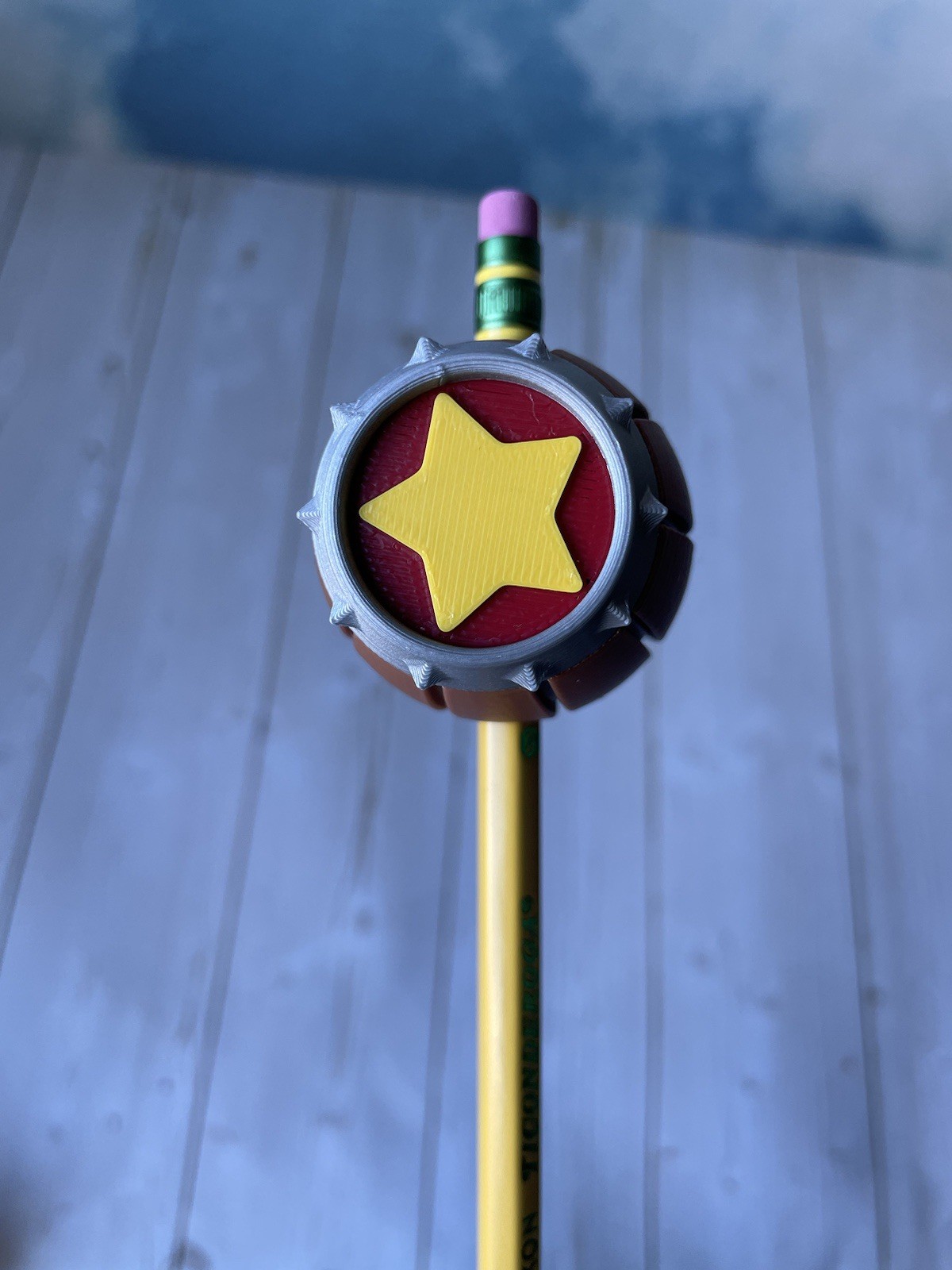 King Dedede Hammer Pencil Top