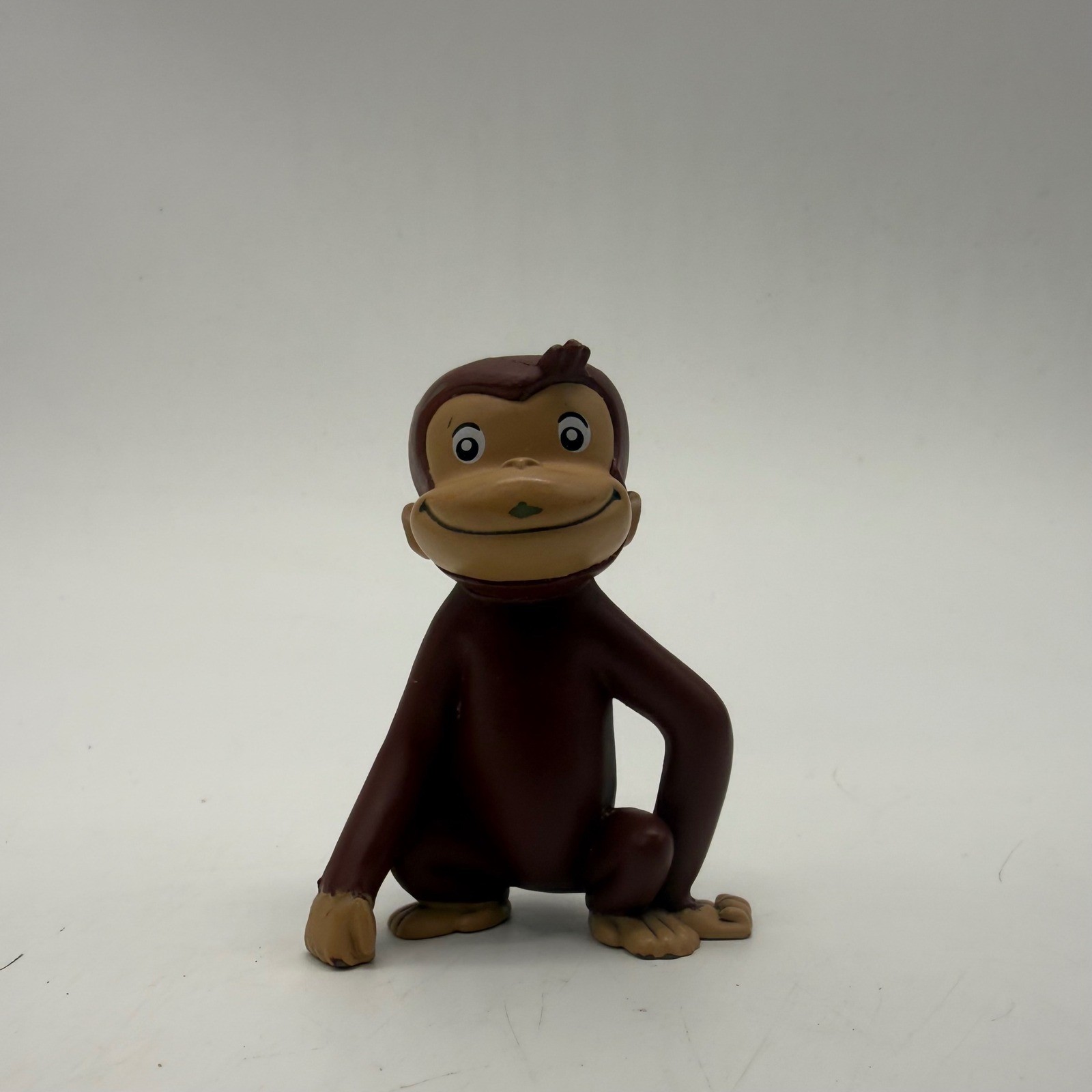 Universal Studios Curious George Toy Kids Small Brown PVC Monkey Figure