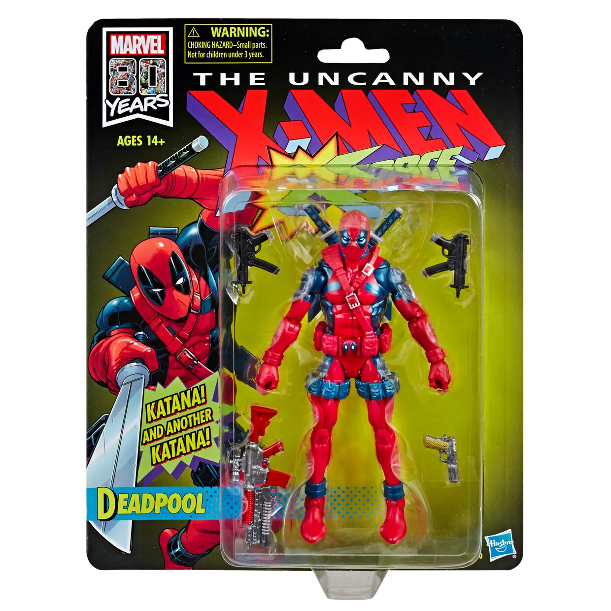 Deadpool Marvel Legends Deadpool Retro Uncanny X-Men X-Force E6510