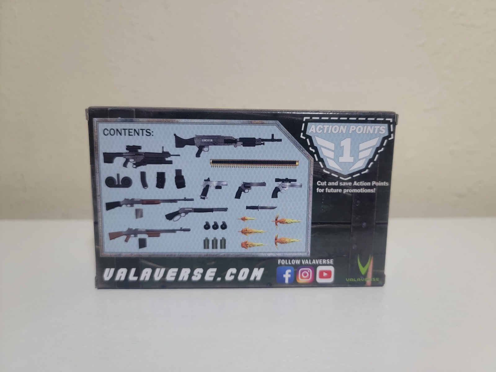 Valaverse Action Force Weapons Pack Juliet II Sealed