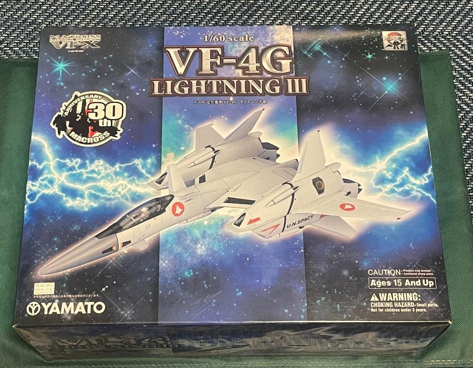 Perfectly transformed 1/60 VF-4G Lightning III Macross Yamato