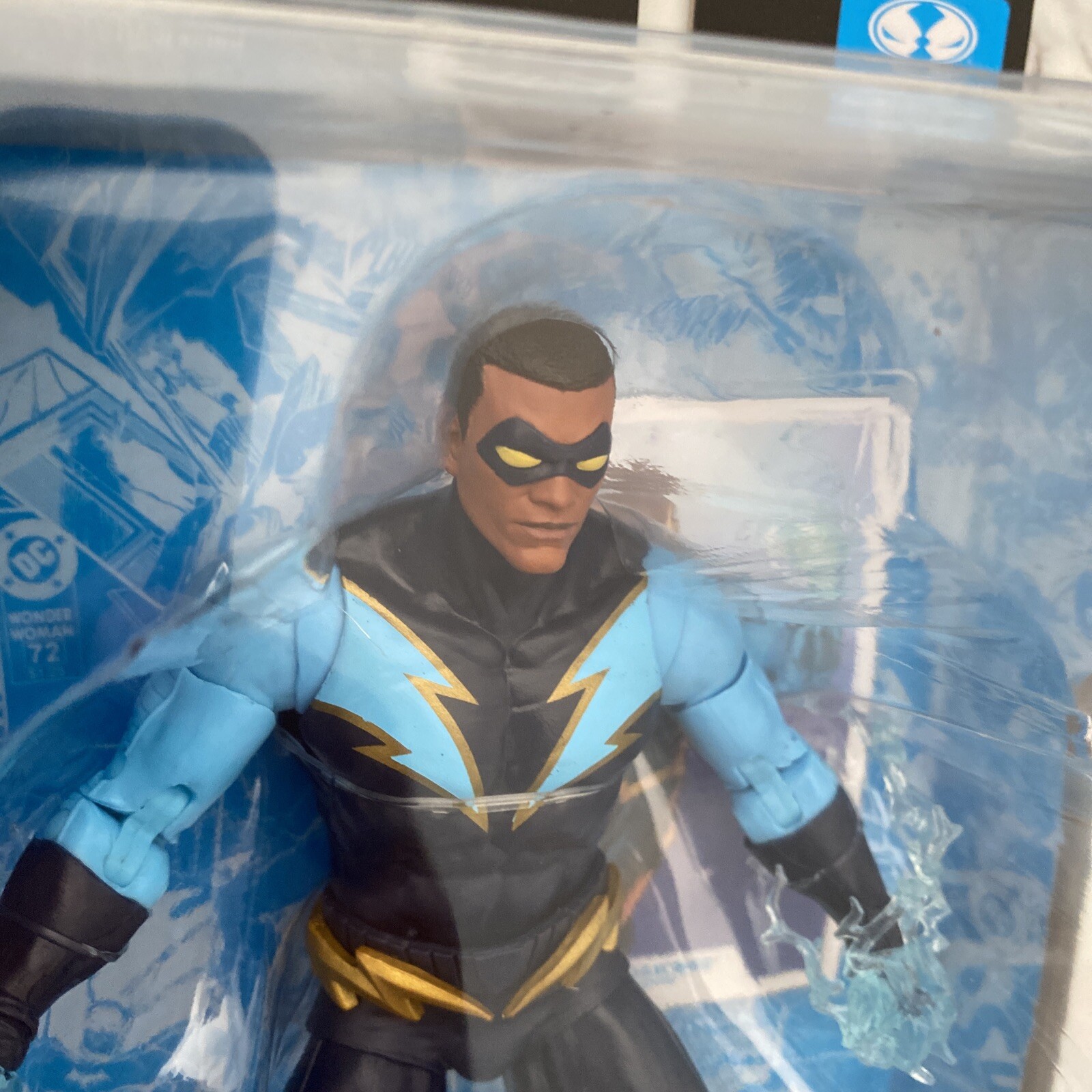 GREAT CONDITION Mcfarlane Black Lightning DC Multiverse Gold Label Figure 2023