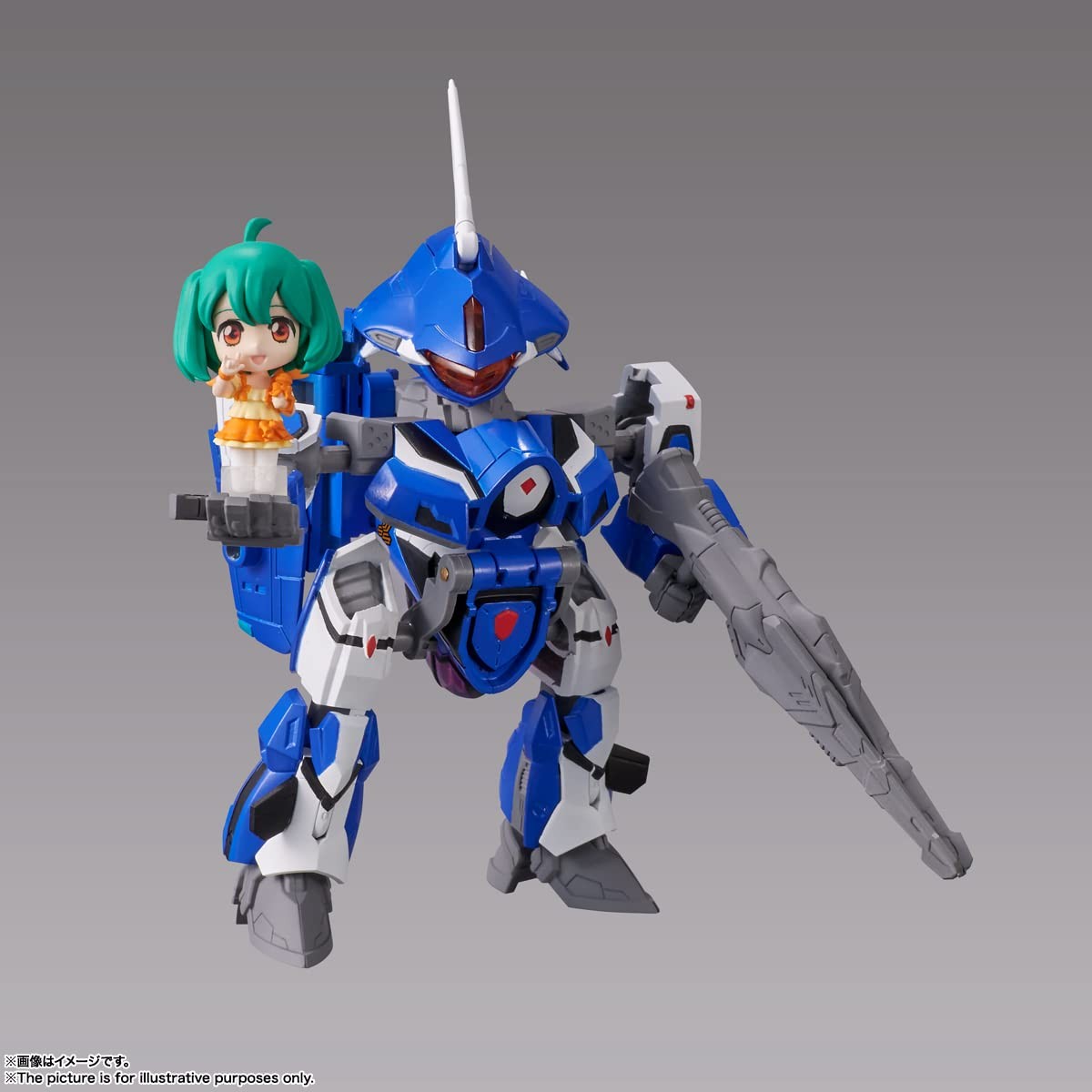 TINY SESSION MacrossF VF-25G Messiah Valkyrie (Michel&rsquo;s Unit) with Ranka