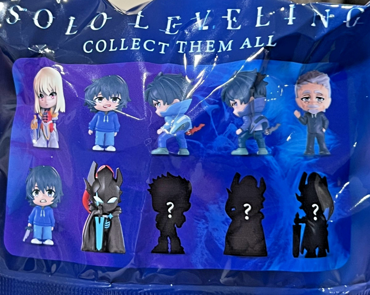 4x SOLO LEVELING BLIND BAG FIGURES SUNG JIN-WOO IGRIS SEALED IN HAND EXCLUSIVE