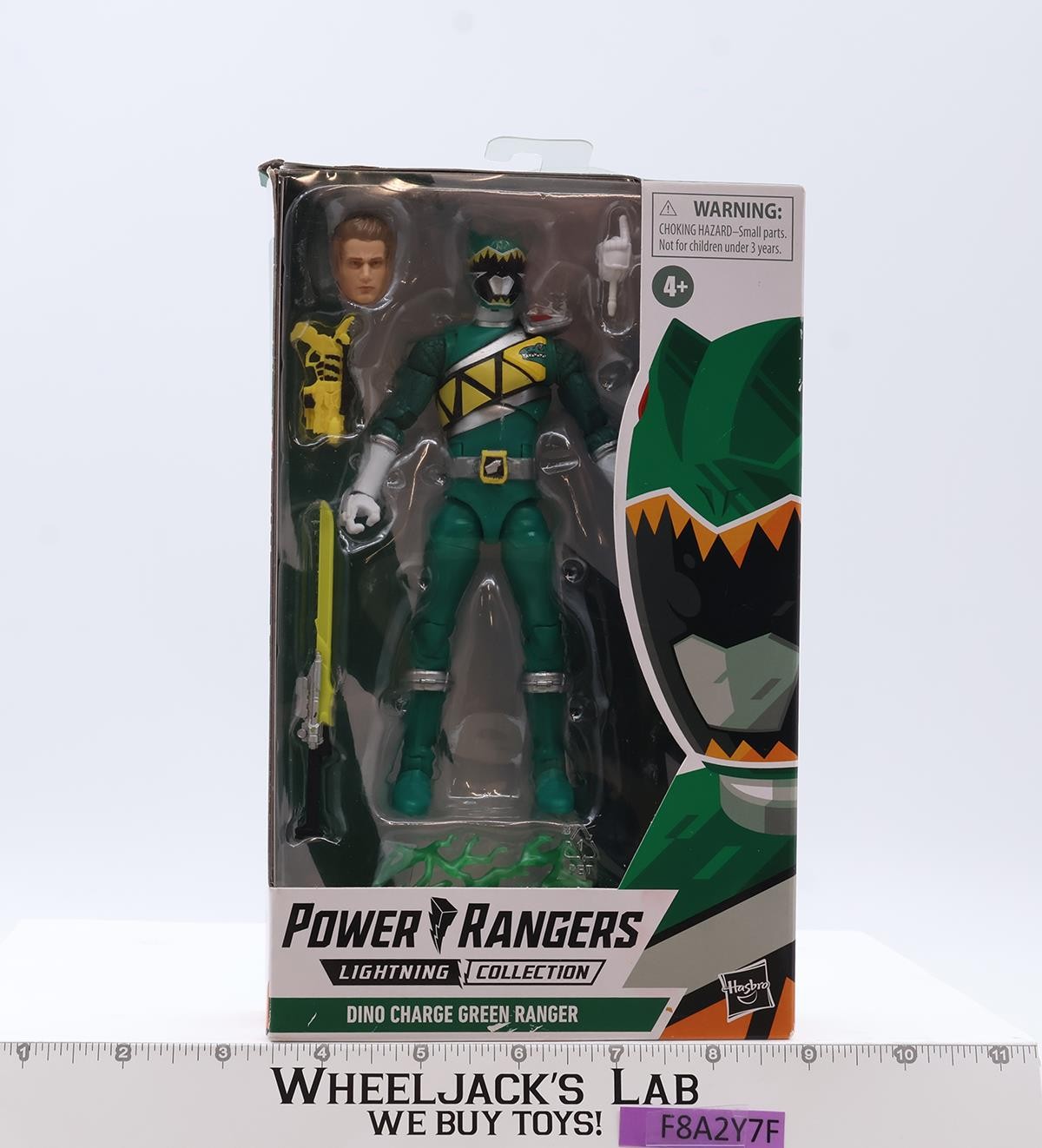 Dino Charge Green Ranger Power Rangers Lightning Collection Hasbro NEW SEALED