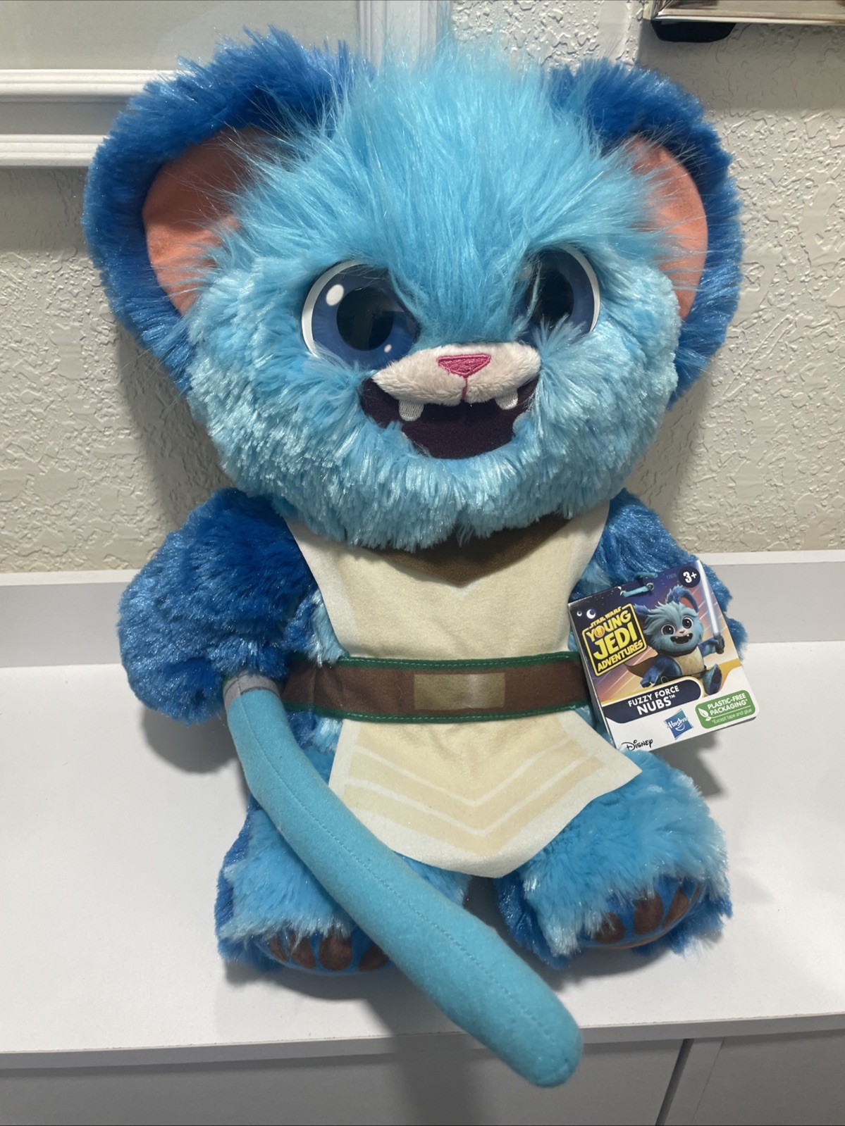 Star Wars: Young Jedi Adventures Fuzzy Force Nubs, Plush, Toys, Preschool