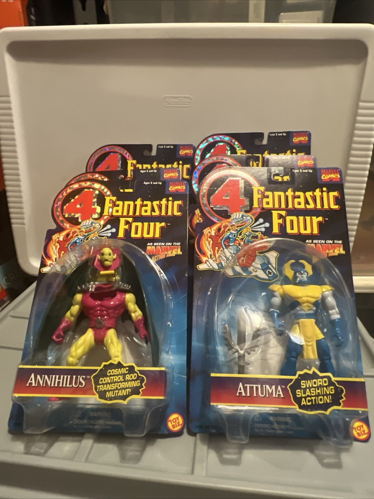 Fantastic Four Marvel Comics Toy Biz Lot