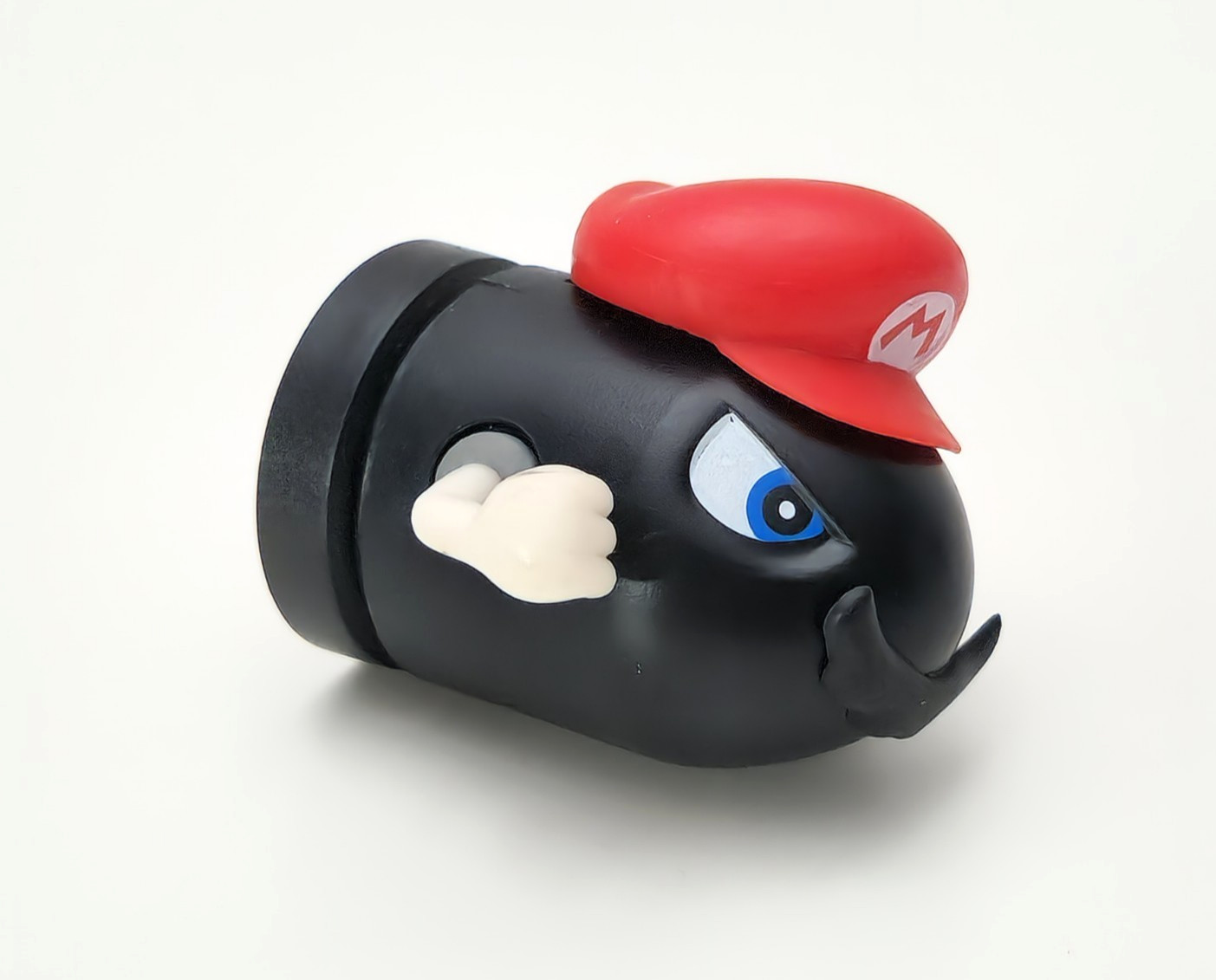 World Of Nintendo Super Mario Captured Bullet Bill 2.5&Prime; Figure Jakks Pacific