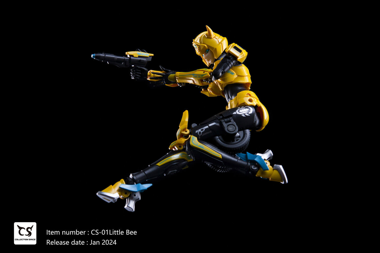 CollectionSpace CS-01 Transforms Bishoujo Little Bee Mecha Girl Figure Gift