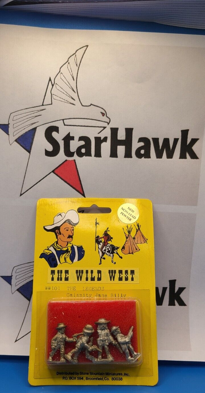 Stone Mountain The Wild West miniatures WW101 The Legends