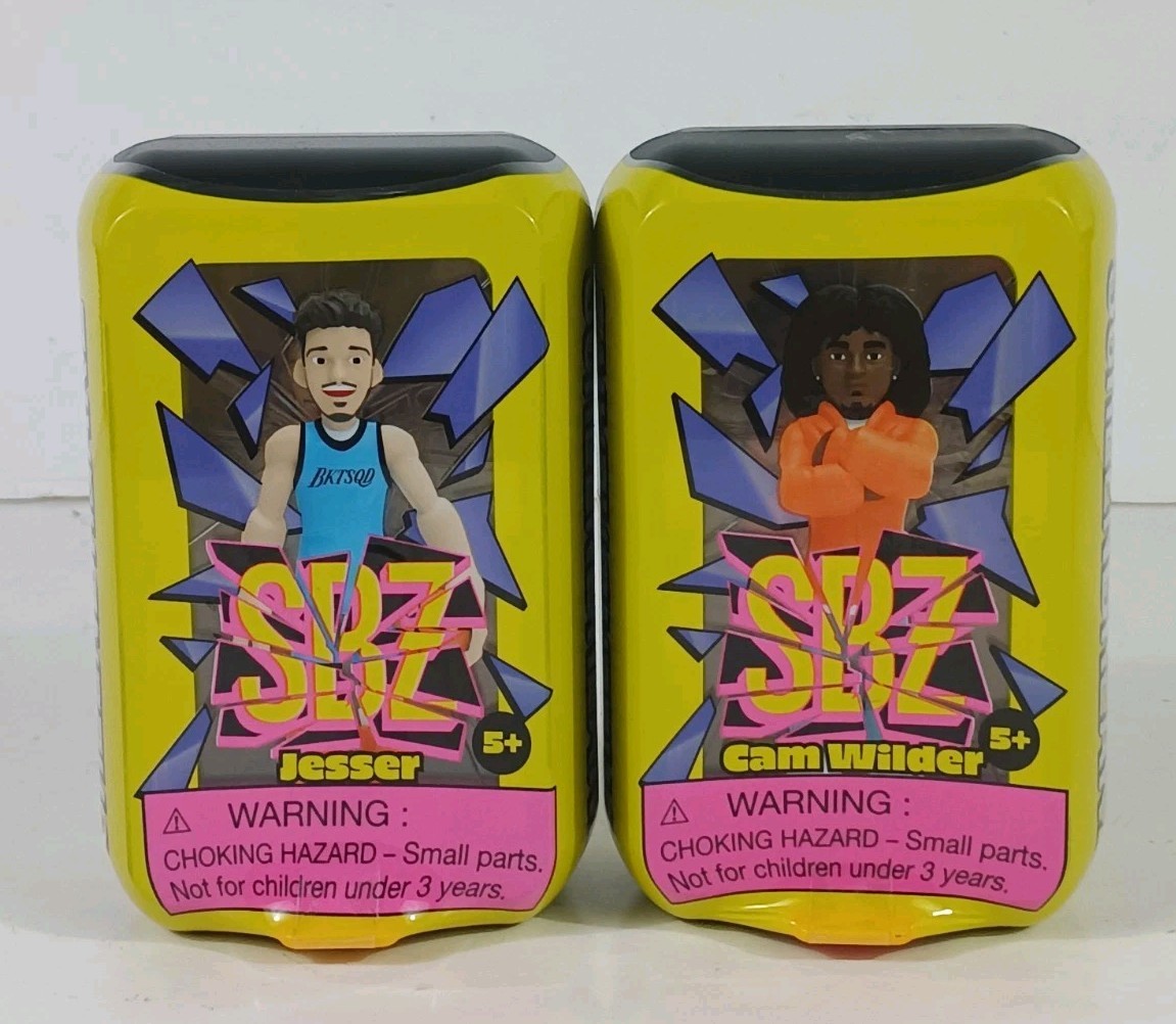 ScreenBreakZ Jesser & Cam Wilder The SBZ Collectible Figures Lot Of 2 – New