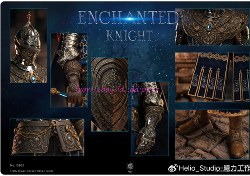 Perfect Helio Studio Ds02 1/6 Enchanted Knight Ds02 White Copper New Year Gift A