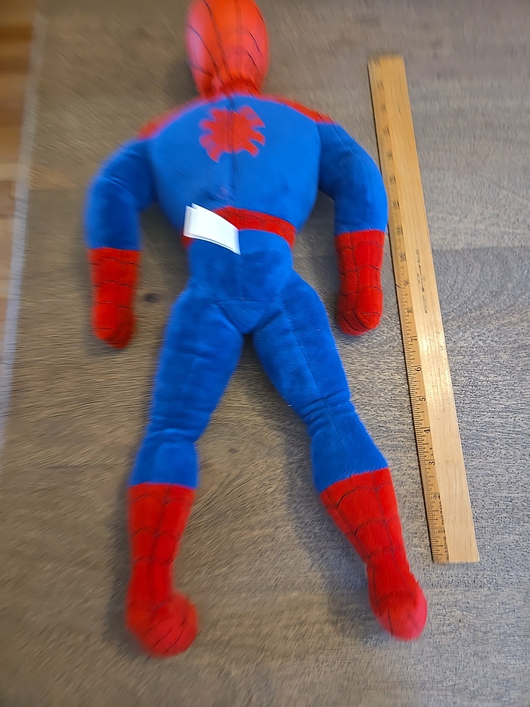 2015 Marvel Spiderman plush doll Talking Plastic Head Action Figure 20” Works