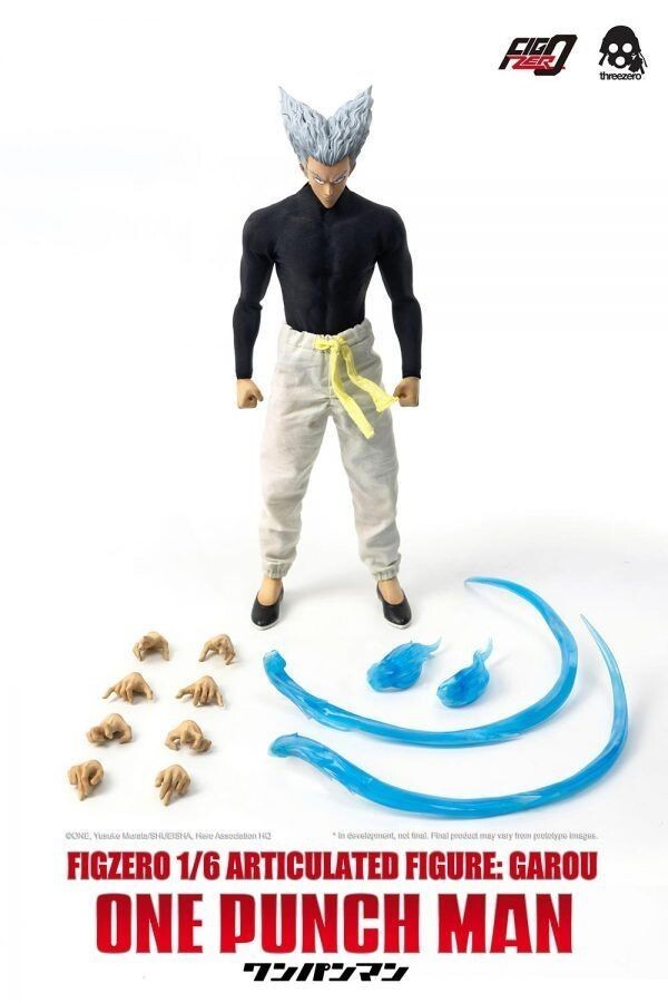 Threezero ONE PUNCH MAN 1/6 Action Figure Figzero Garou