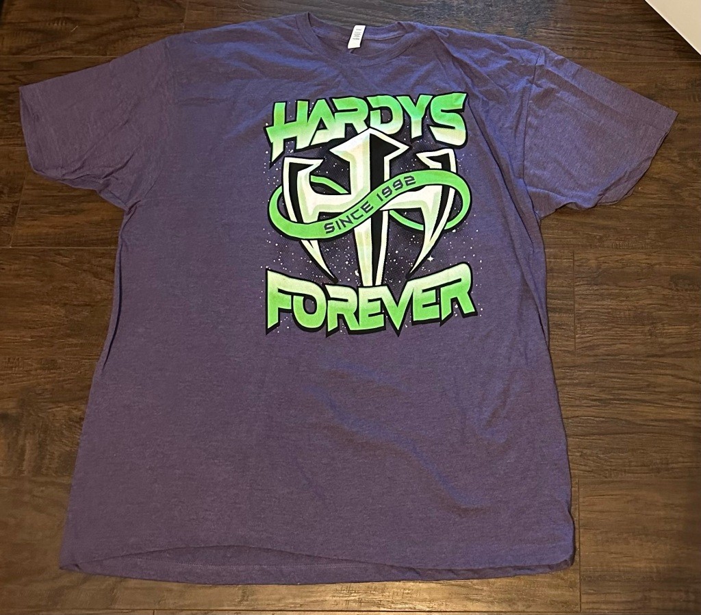 WWE Mens T-Shirt Hardys Forever Size XXL