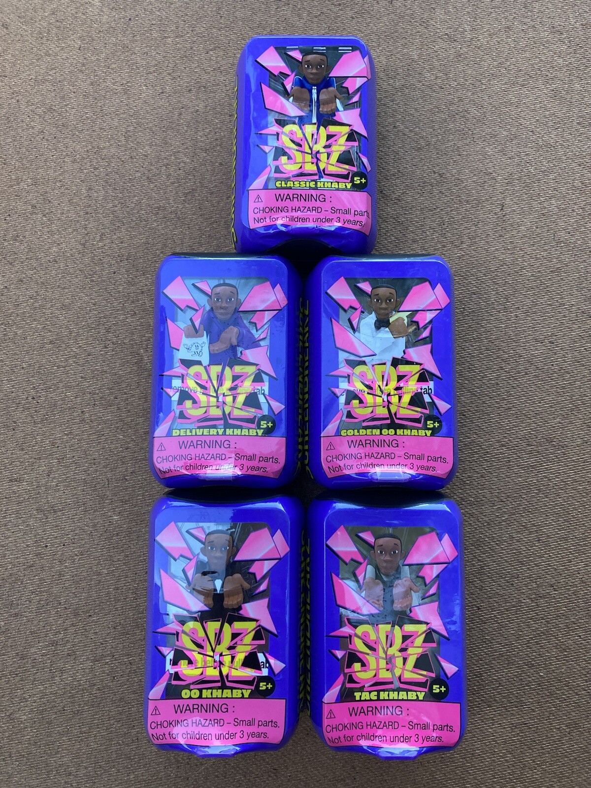 SBZ Screenbreakz Lot Of 5 Khaby Lame Figurine