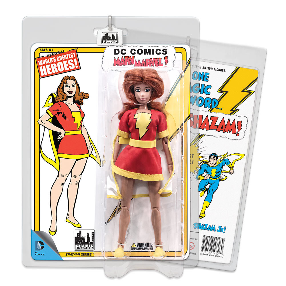 DC Comics Retro Style 8 Inch Figures Shazam Series: Mary Marvel