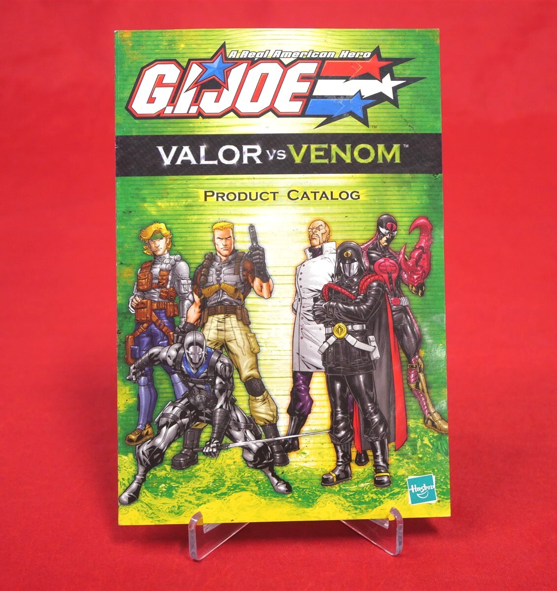 GI Joe Product Catalog & Comic V-TROOPS by Larry Hama Venom VS Valor