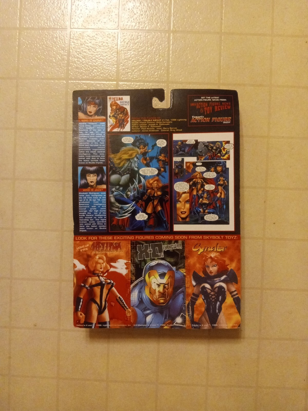 Skybolt 1998 Double Impact « Jazz » Action Figure Perfect Unopened Condition Rare