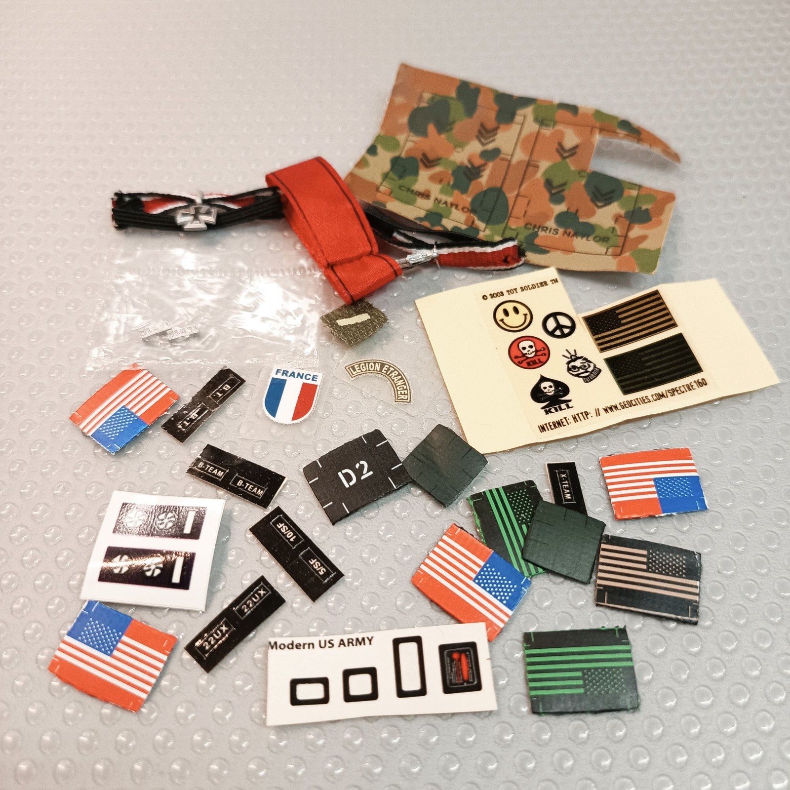 1/6 Scale WW2 MILITARY PAPER DECAL & ACCESSORIES for 12&Prime; Action Figure Toy Parts